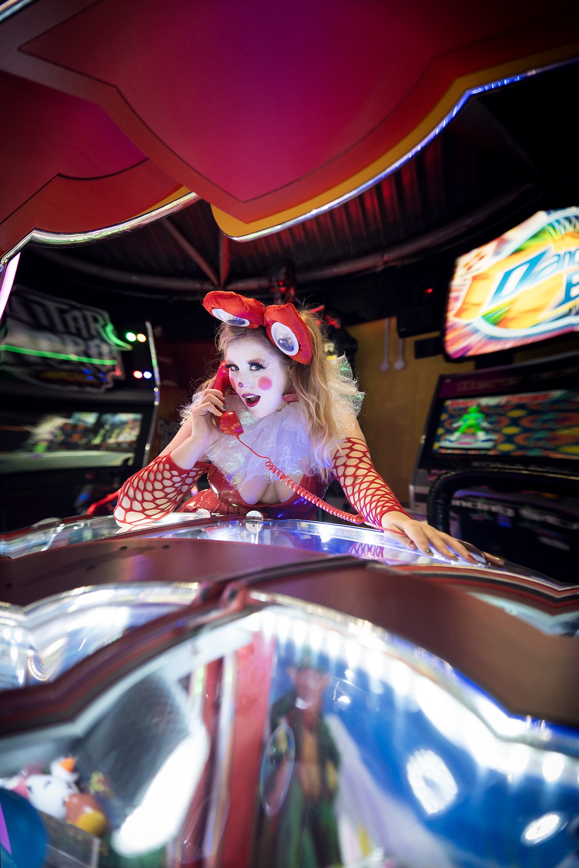 DJ Cant Say No, photographed on Brighton Pier in 2025