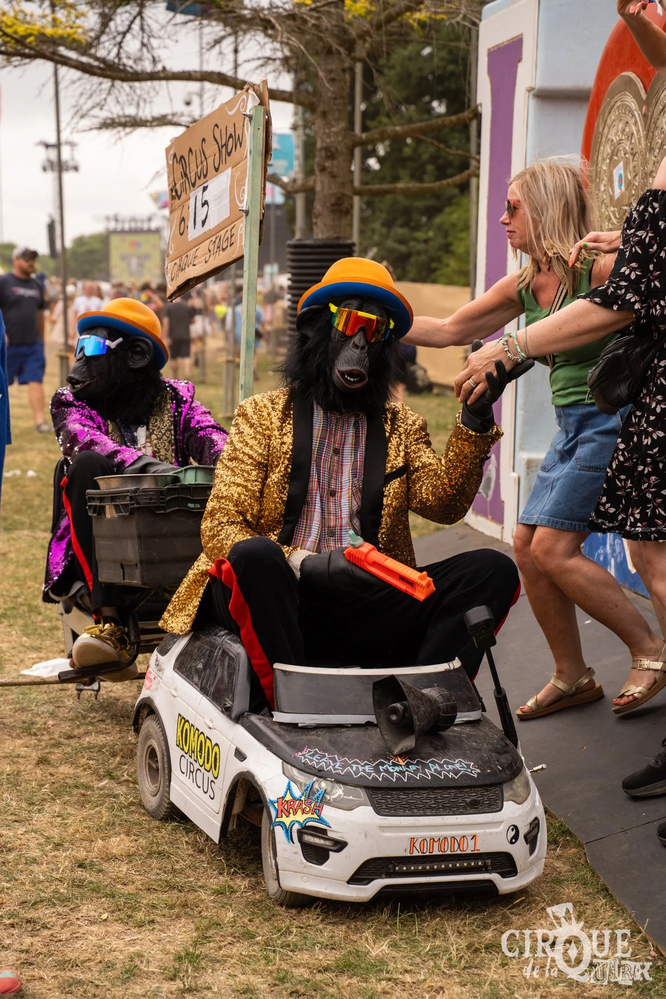 Komodo Circus at Cirque de la Quirk, Isle of Wight Festival 2025