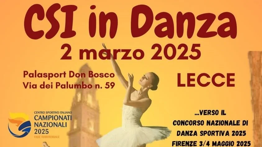 Torna a LECCE “CSI in DANZA”