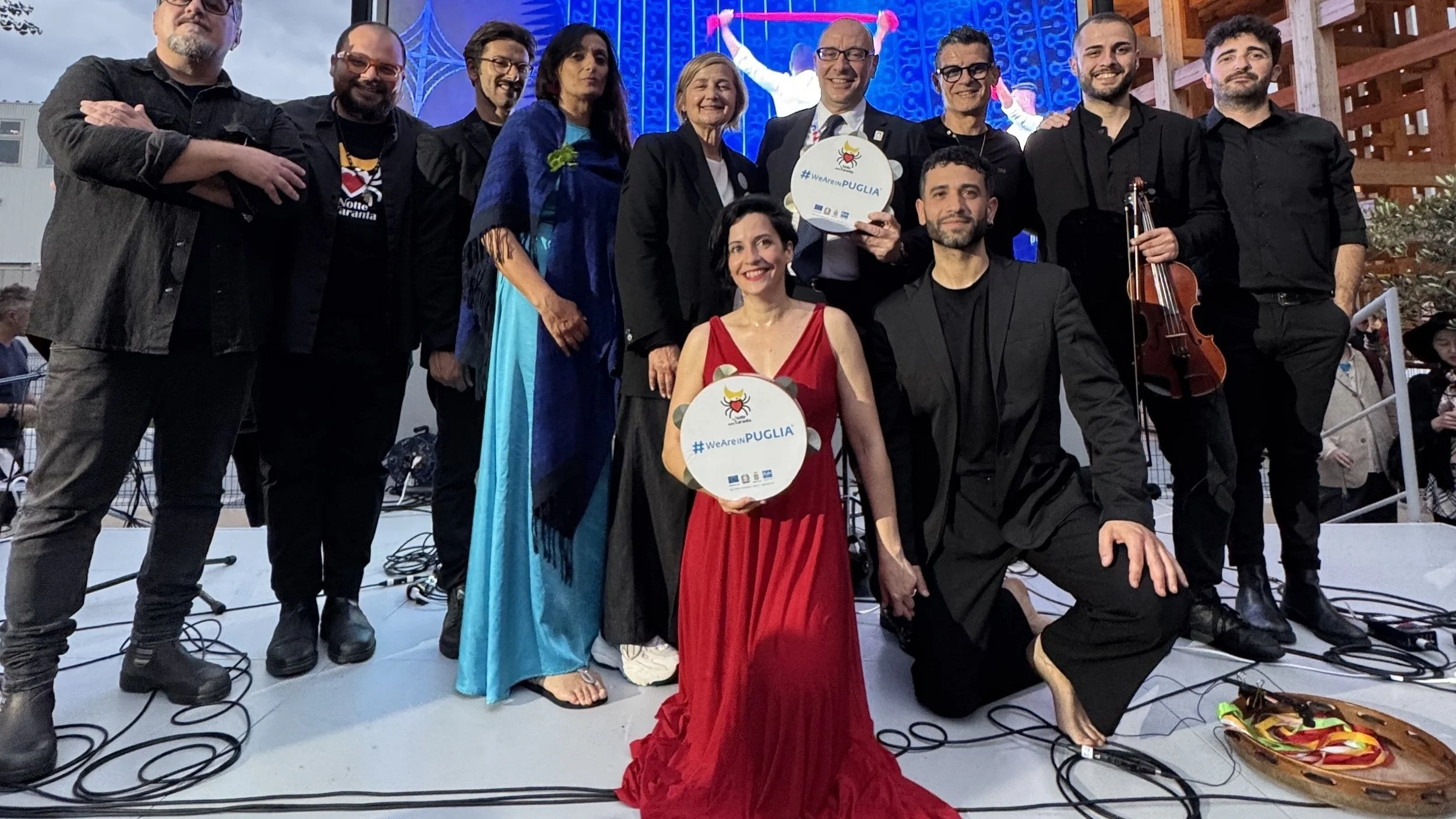 L'Orchestra della Notte della Taranta a Shangai