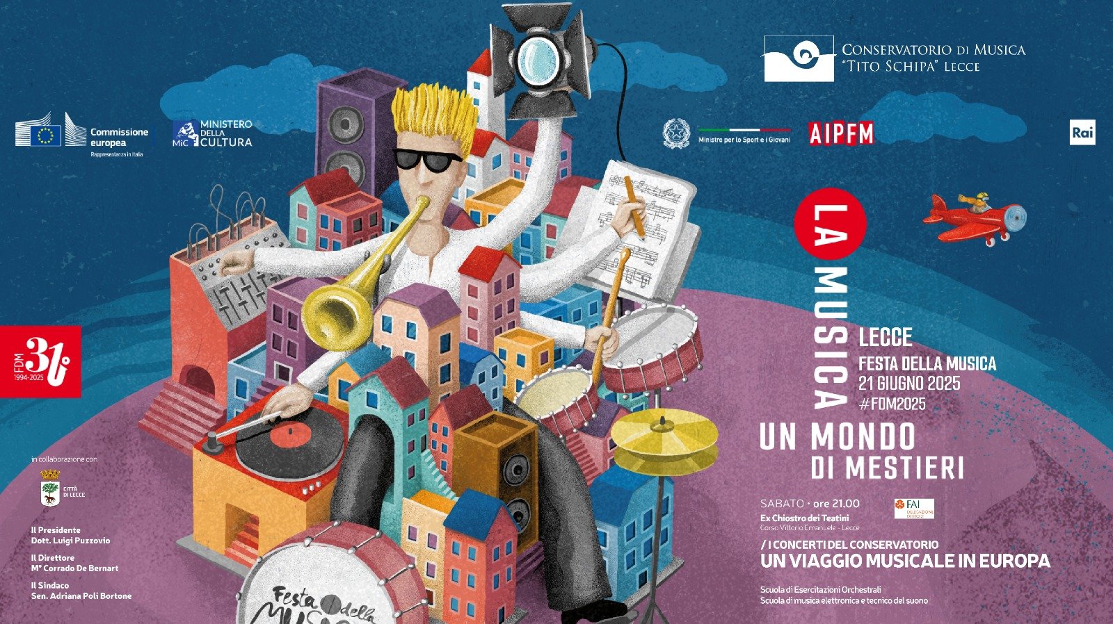 Festa della musica ai Teatini, un viaggio in Europa