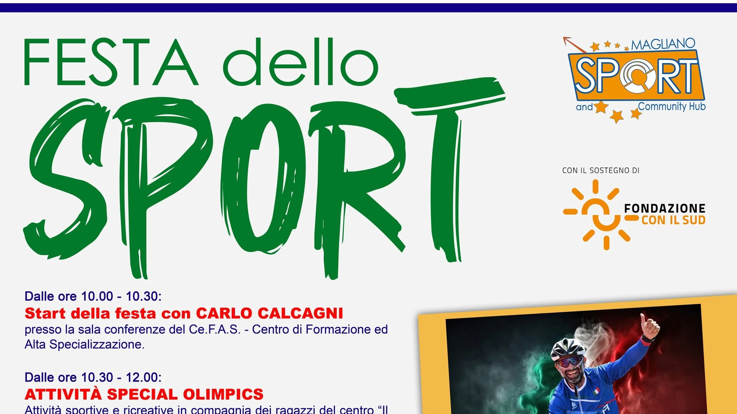 FESTA DELLO SPORT 2025 A MAGLIANO