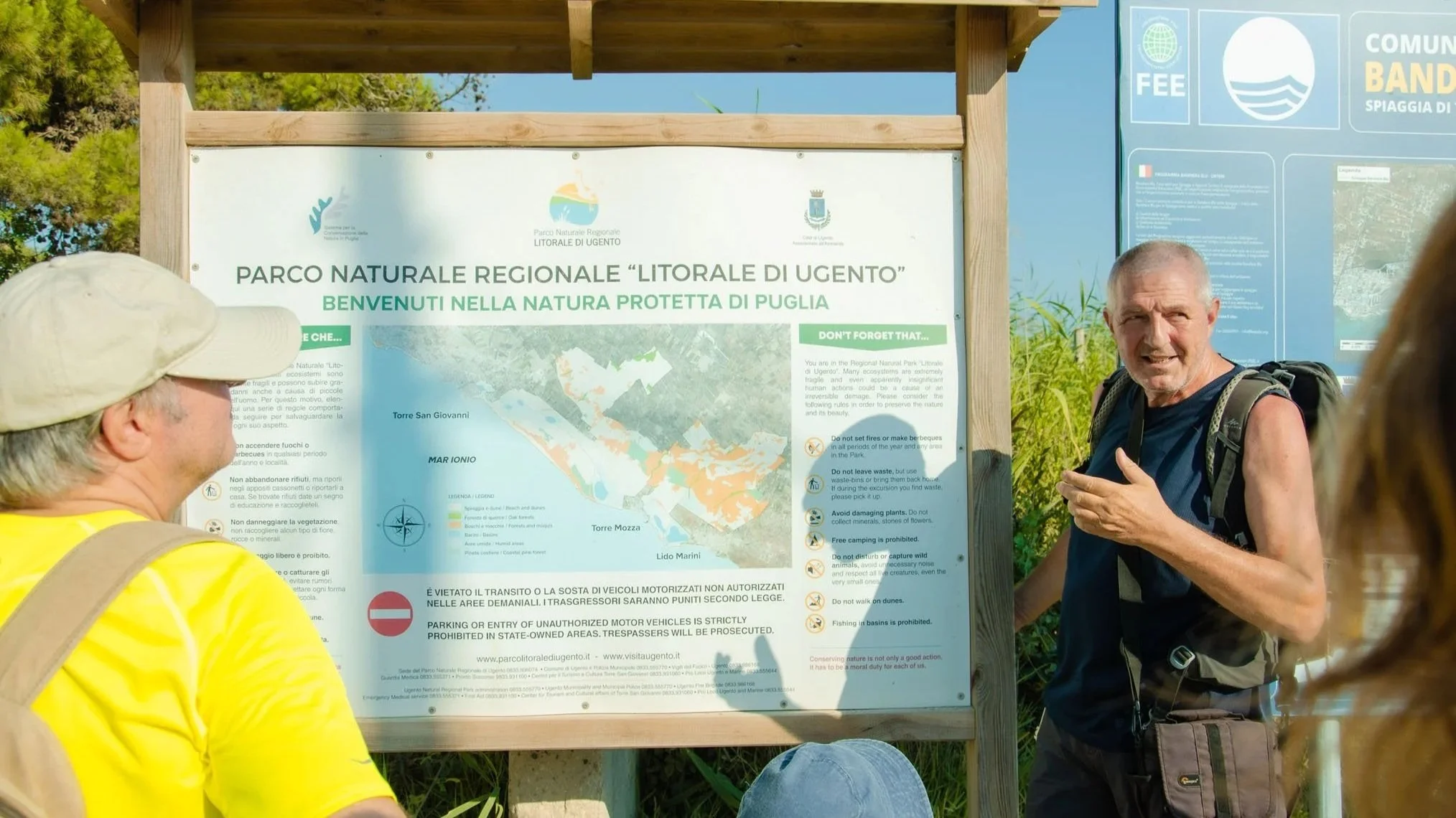“Esplorando” tra dune, pinete e racconti antichi