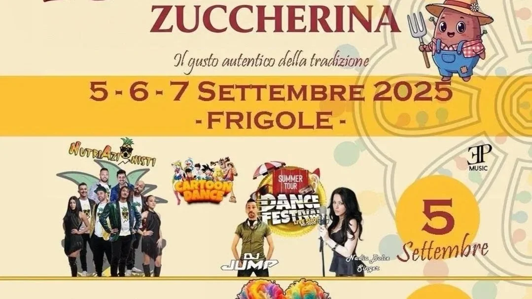 Via alla nuova edizione della Sagra della Patata Zuccherina tra musica, spettacoli e gastronomia
