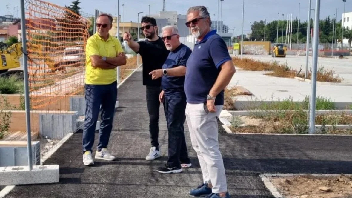 Parco Belloluogo, per il Vicesindaco Roberto Giordano Anguilla: “proseguono a tamburo battente i lavori per i parcheggi e tutti i servizi previsti”