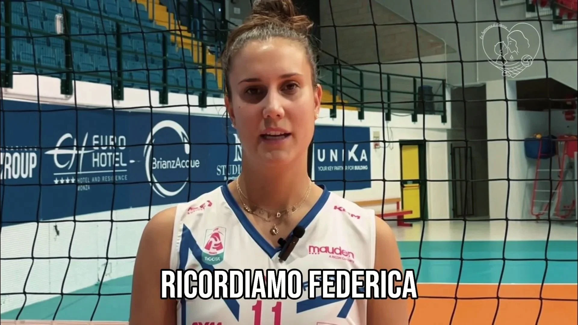 Il capitano della Nazionale Anna Danesi al fianco de “La Settimana di Federica”
