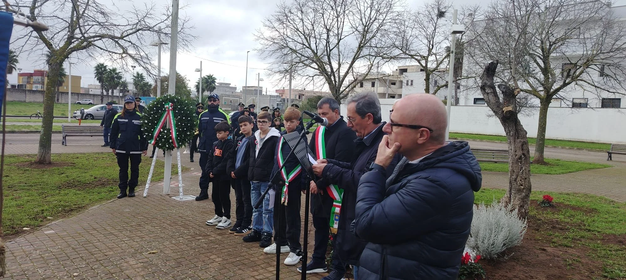 Piazza Partigiani, la memoria che prende forma