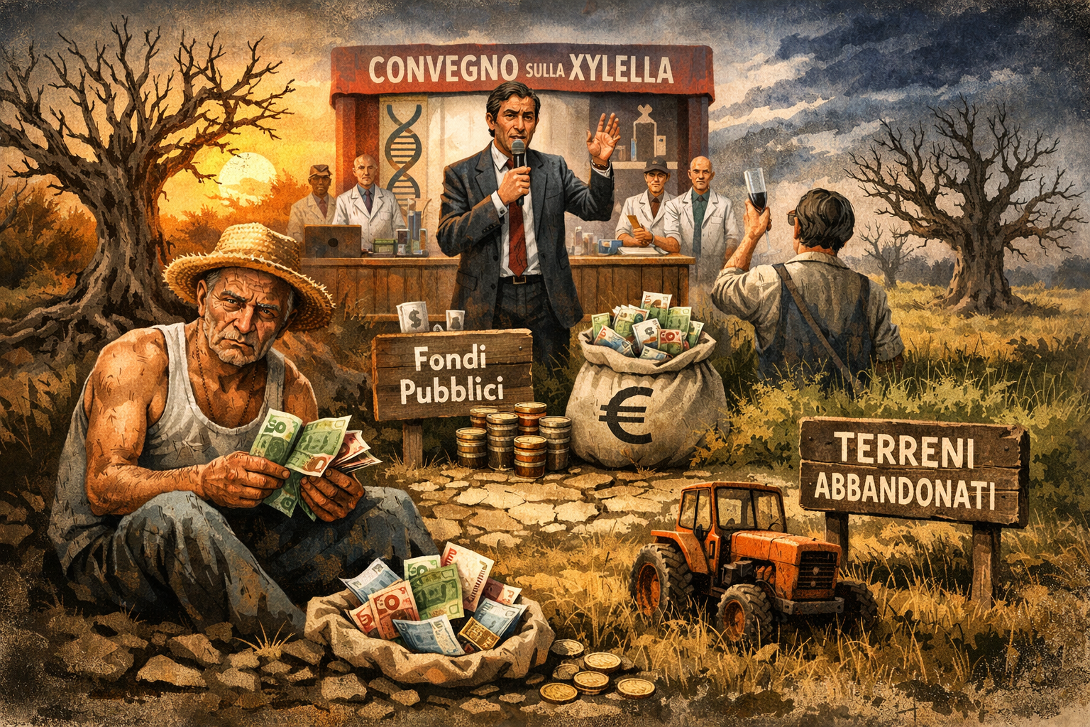 Salento, tra Xylella e rendite improduttive: la vera crisi è degli agricoltori