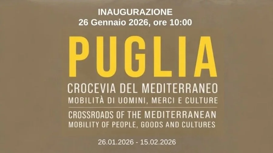Bari, lunedì 26 la presentazione della mostra "Puglia. Crocevia del Mediterraneo" alla presenza del sindaco di Bari