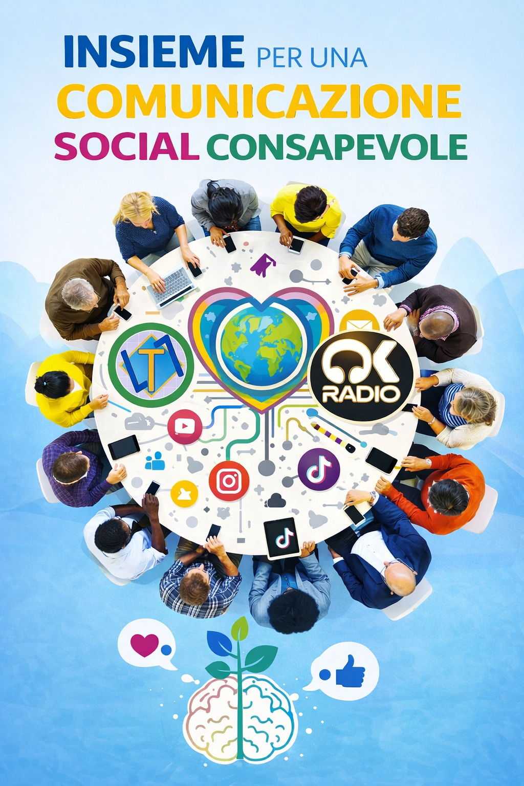 Dalla rete alla comunità: Terenzano Live Sette e RadioOk insieme per un’informazione social  di qualità