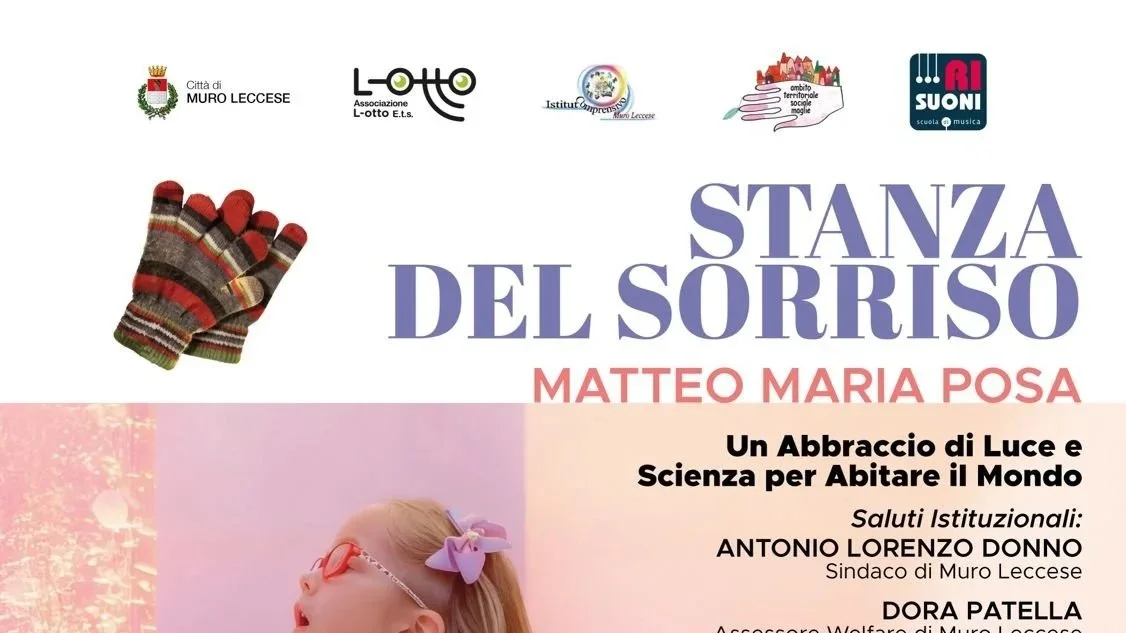 Muro Leccese, inaugurazione della "Stanza del sorriso"
