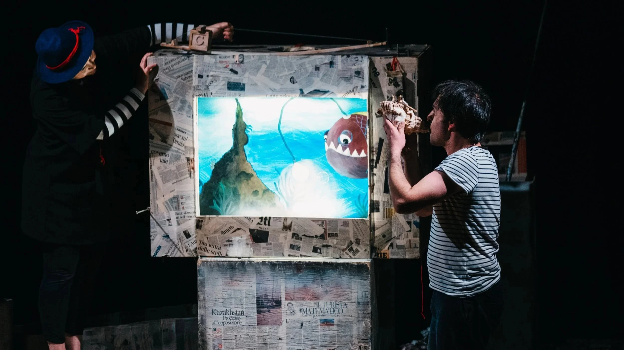 Sogno in scatola di ZeroMeccanico Teatro per la rassegna Ci vuole un fiore