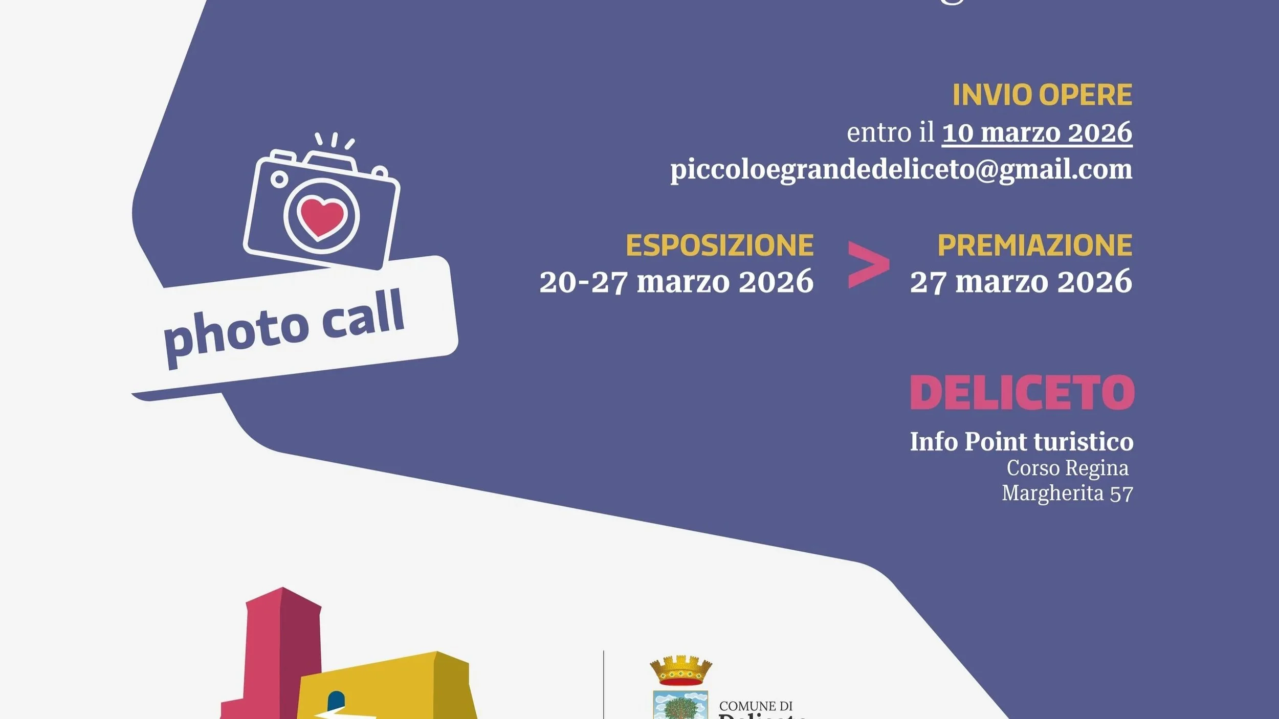 “Piccolo è grande”, il Comune di Deliceto lancia concorso e premio fotografico