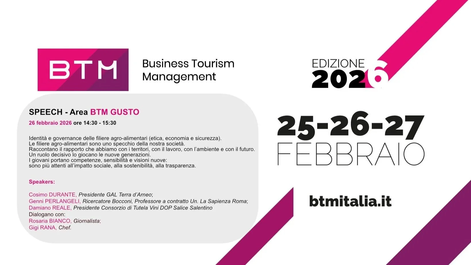 Il GAL Terra d'Arneo partecipa a BTM Italia