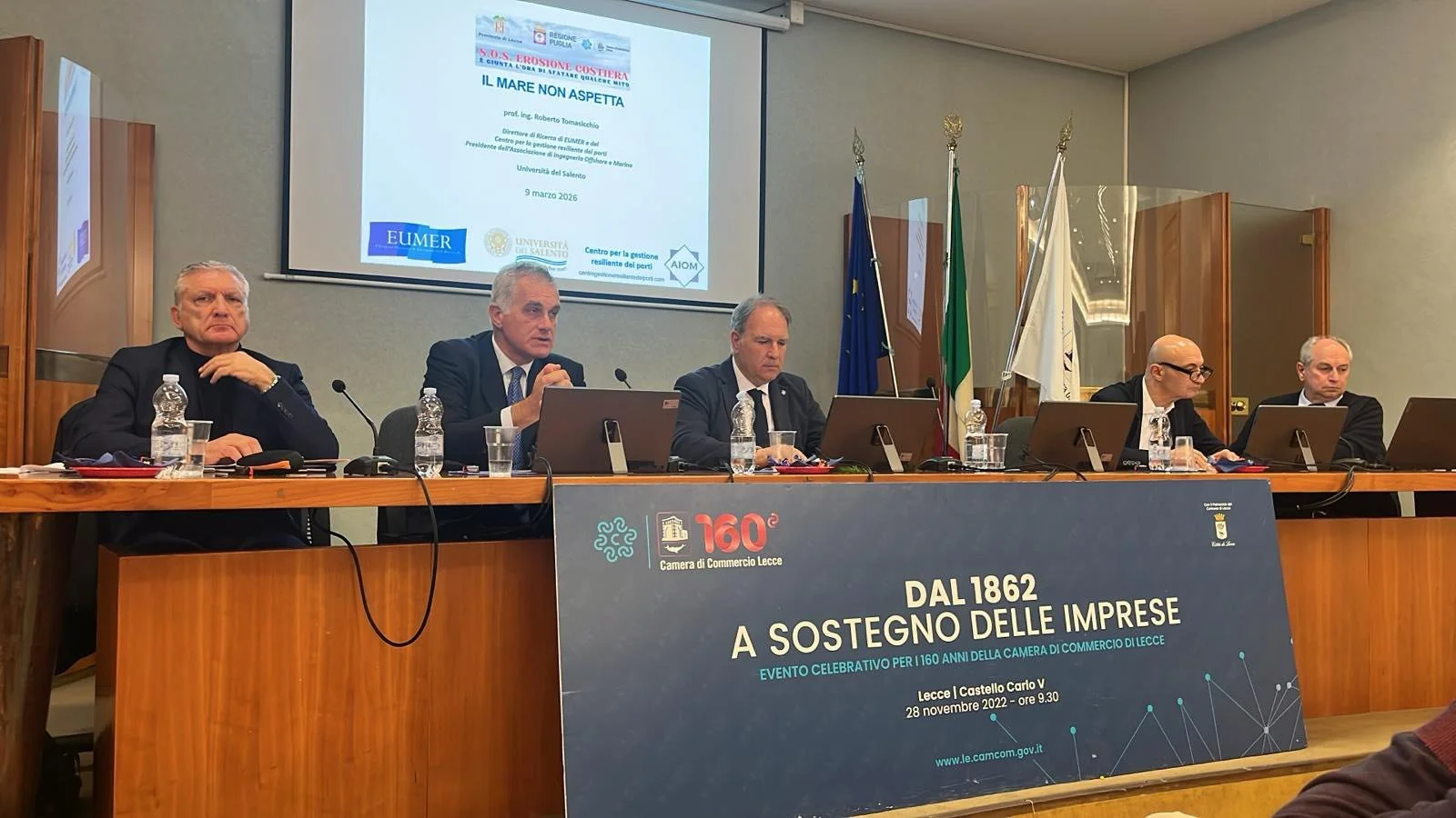 Erosione costiera, il Salento si mobilita