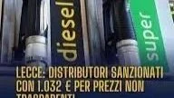 CONTROLLI DELLA POLIZIA LOCALE SUI DISTRIBUTORI DI CARBURANTE: ACCERTATE IRREGOLARITÀ IN DUE IMPIANTI CITTADINI