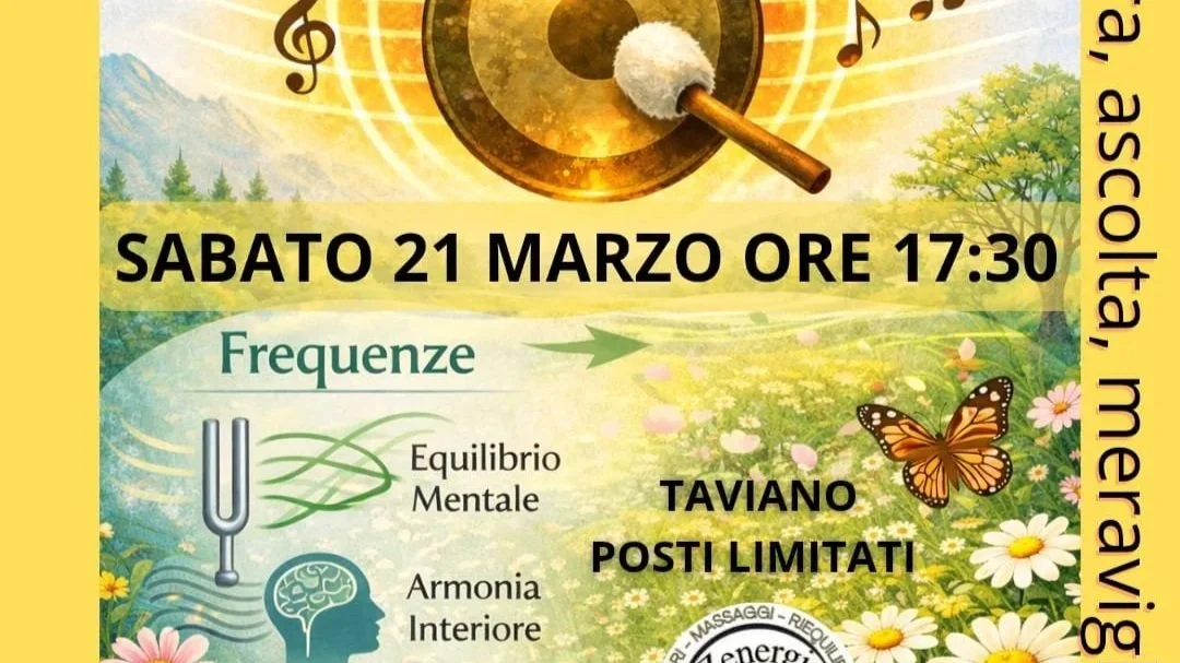 EVVIVA LA PRIMAVERA: SI FESTEGGIA CON UN BAGNO DI GONG