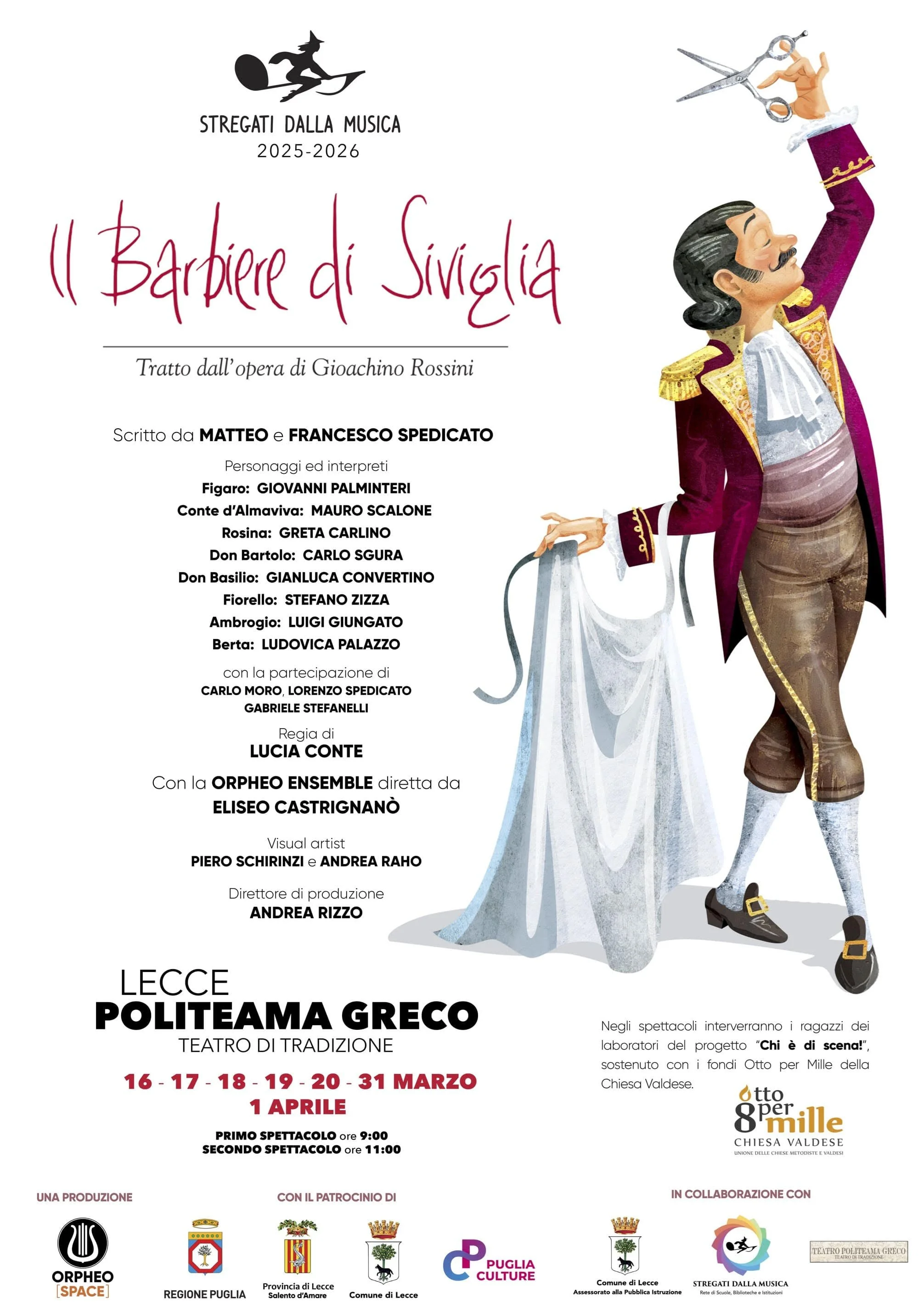 Tutti cantano Rossini! I 14mila de “IL BARBIERE DI SIVIGLIA” 2026!