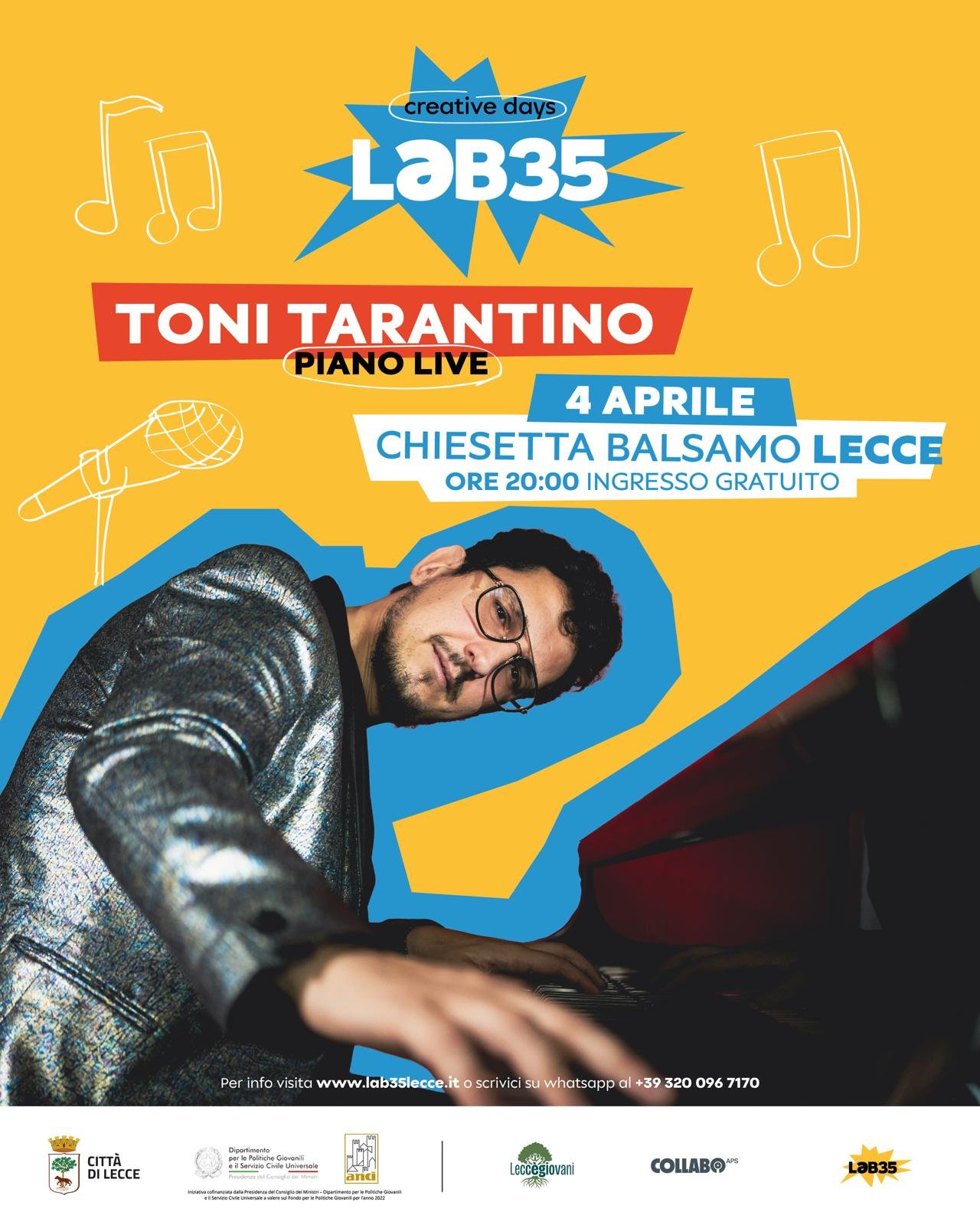 LAB35 celebra la Pasqua tra cultura, musica e comunità: dal 4 al 7 aprile un lungo weekend di eventi a San Pio