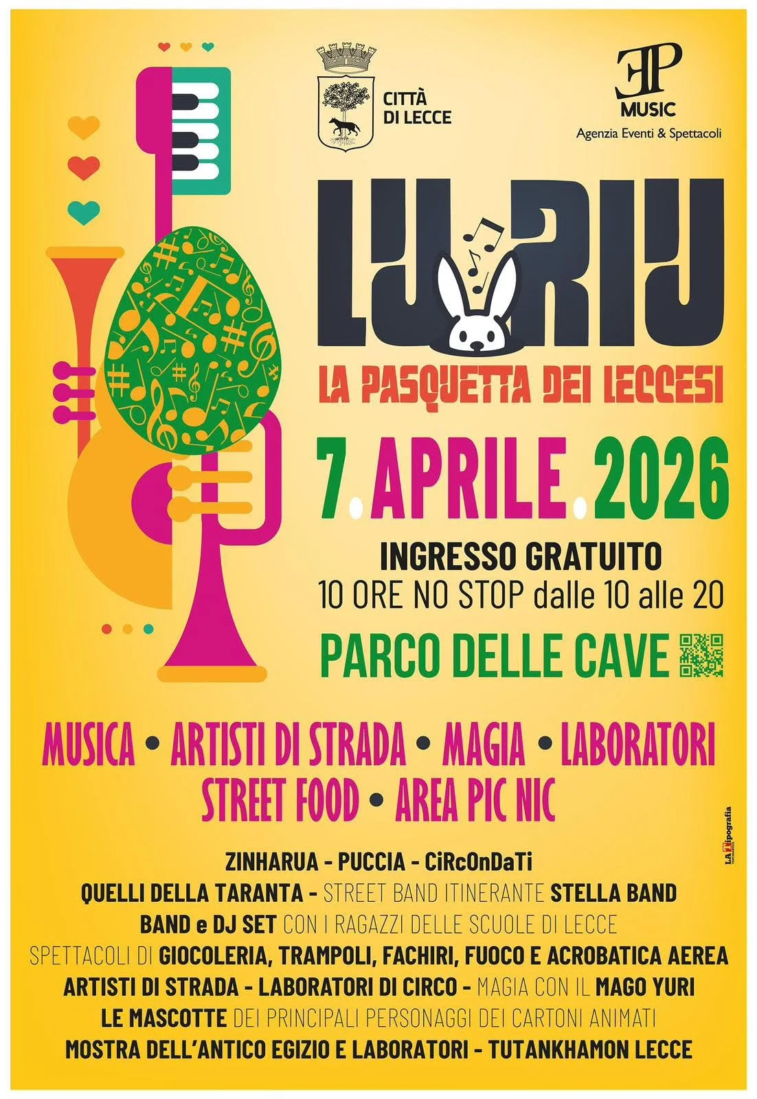 “LU RIU”, LA PASQUETTA DEI LECCESI AL PARCO DELLE CAVE CON PUCCIA, ZINHARUA E TANTI ALTRI OSPITI