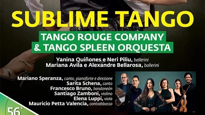 Tango Rouge Company e Tango Spleen Orquesta in "Sublime Tango" @ Teatro Apollo di Lecce