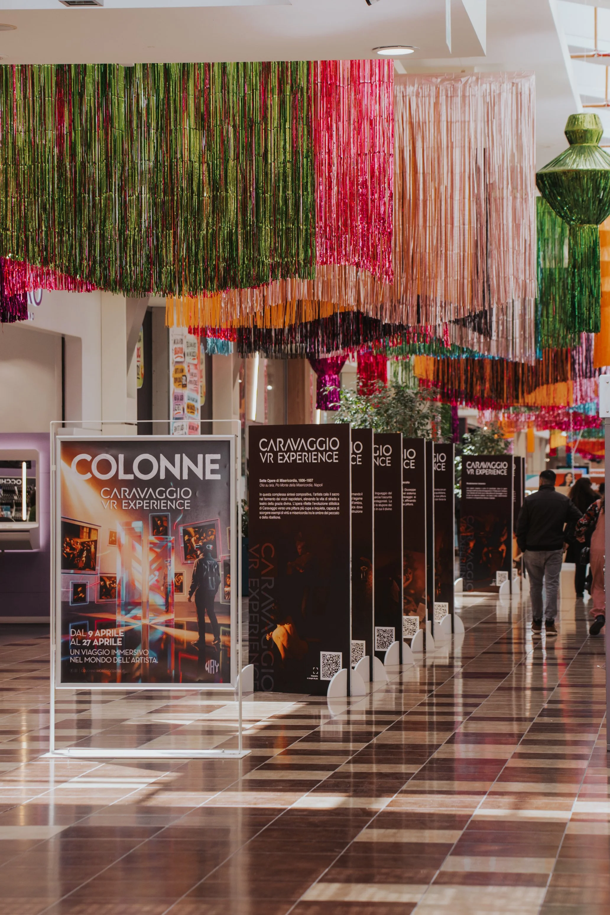 Caravaggio VR Experience a Colonne Shopping Centre: il viaggio immersivo tra luce, ombra e verità chiude il 27 aprile