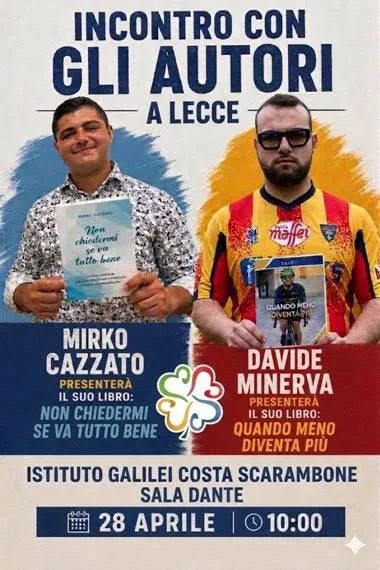 Due giovani diplomati tornano nella loro scuola da... autori 