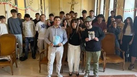 Mirko e Davide hanno presentato i loro libri