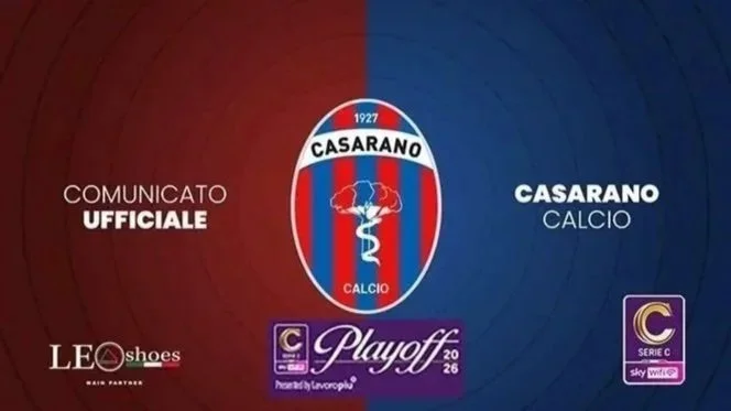 Giudice sportivo: multa di euro 500,00 al Casarano e una giornata di squalifica a Ferrara