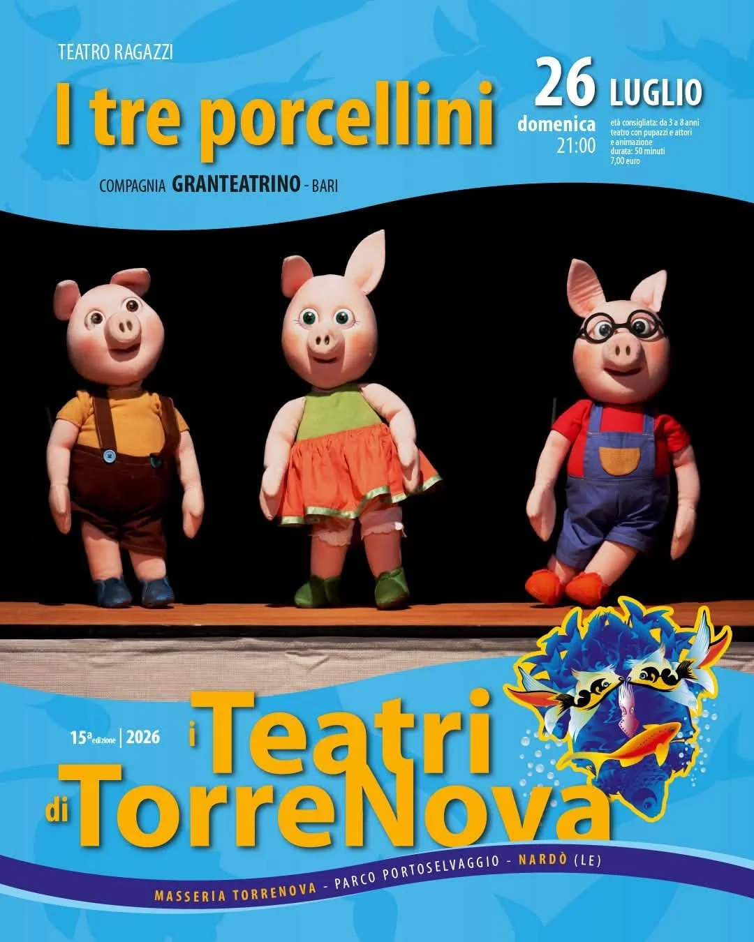 TerramMare Teatro, due appuntamenti per famiglie