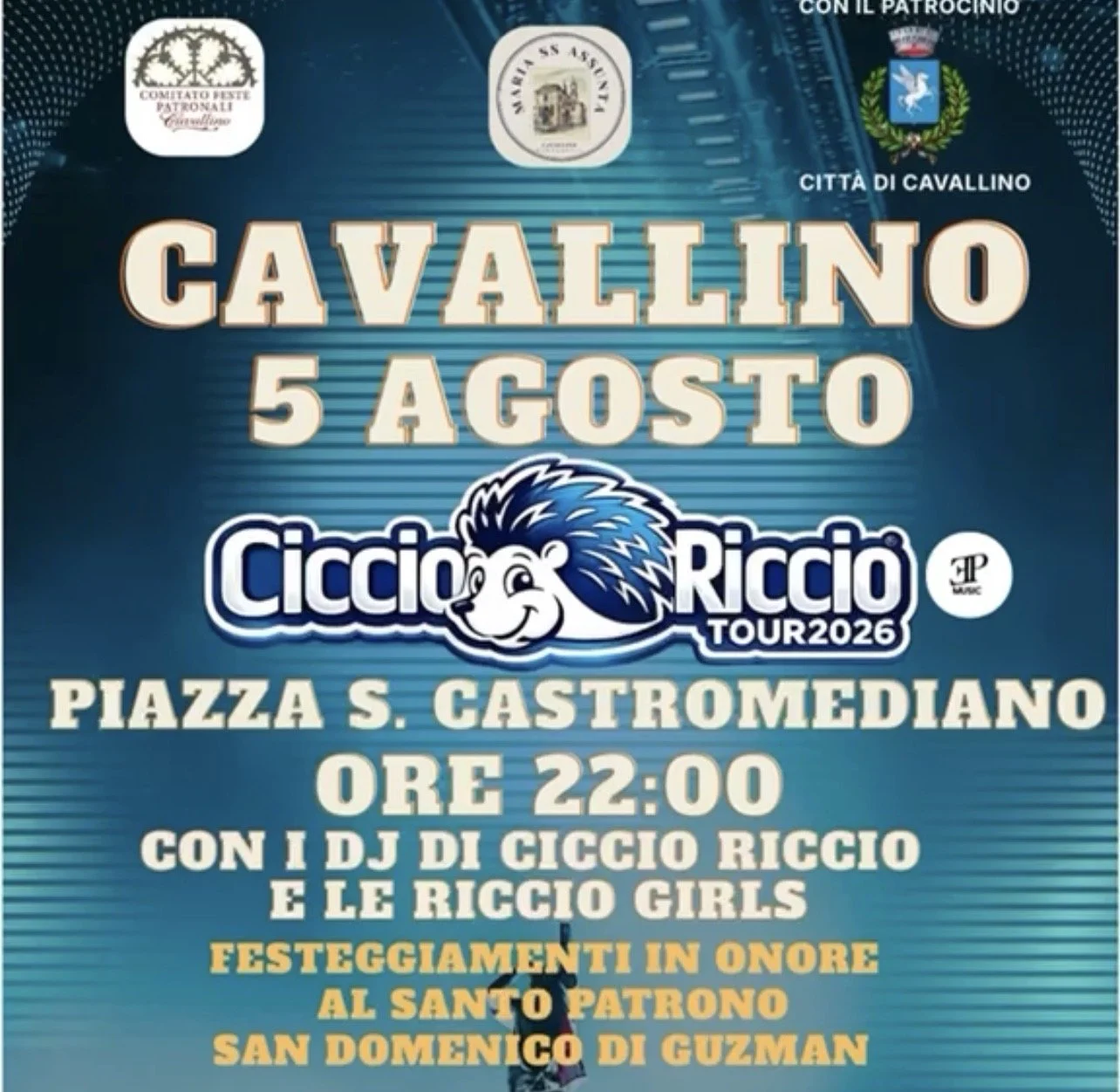 In piazza Castromediano a Cavallino si balla con i dj di Ciccio Riccio