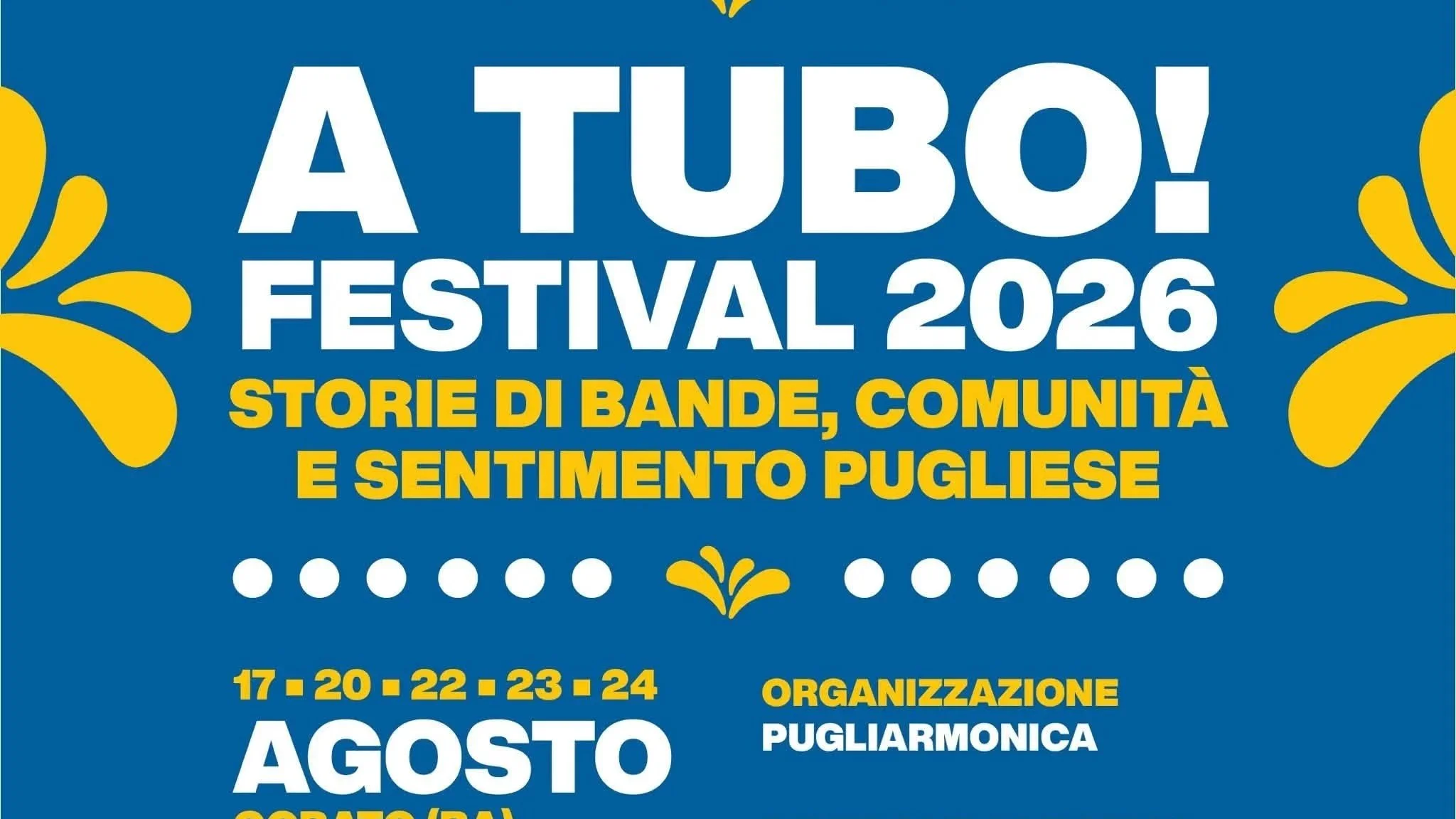 Dal 17 al 24 agosto a Corato (Ba)