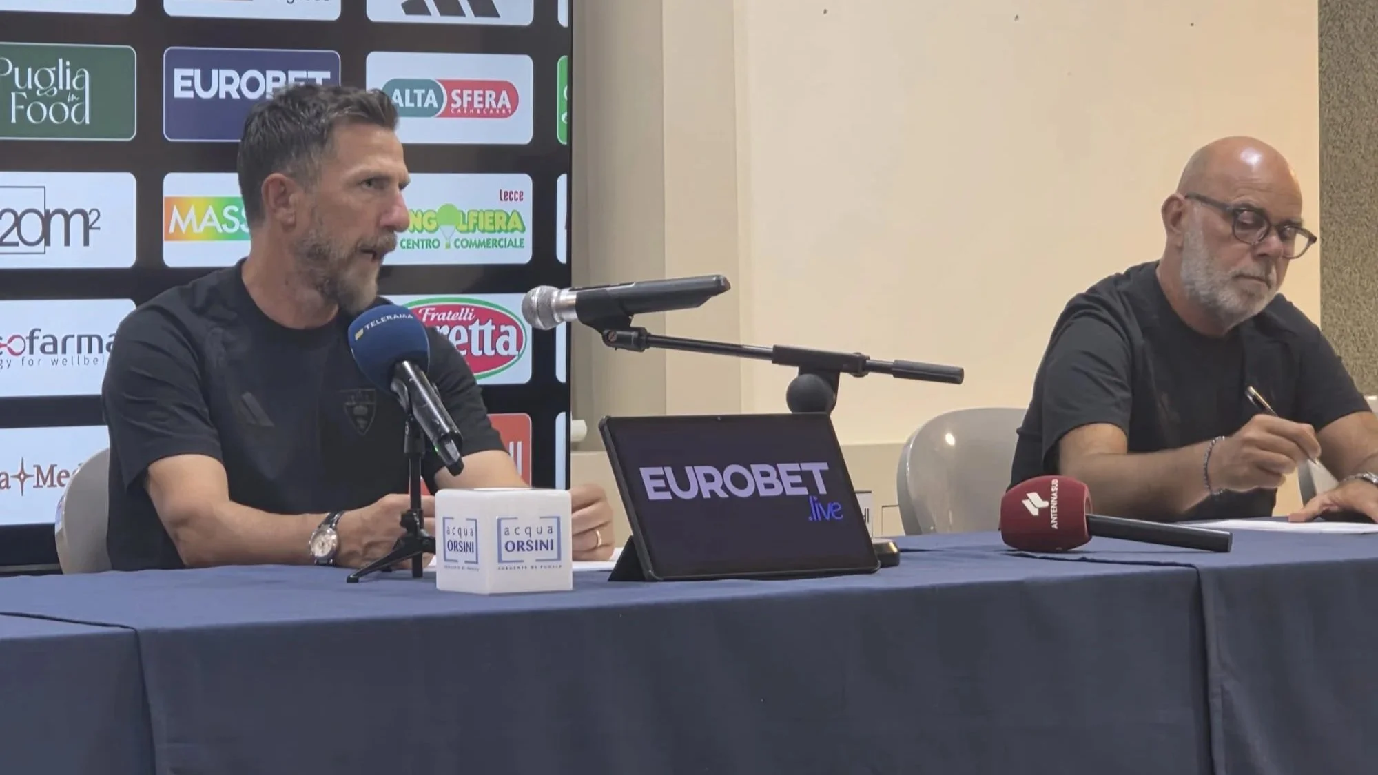 Conferenza stampa Eusebio Di Francesco