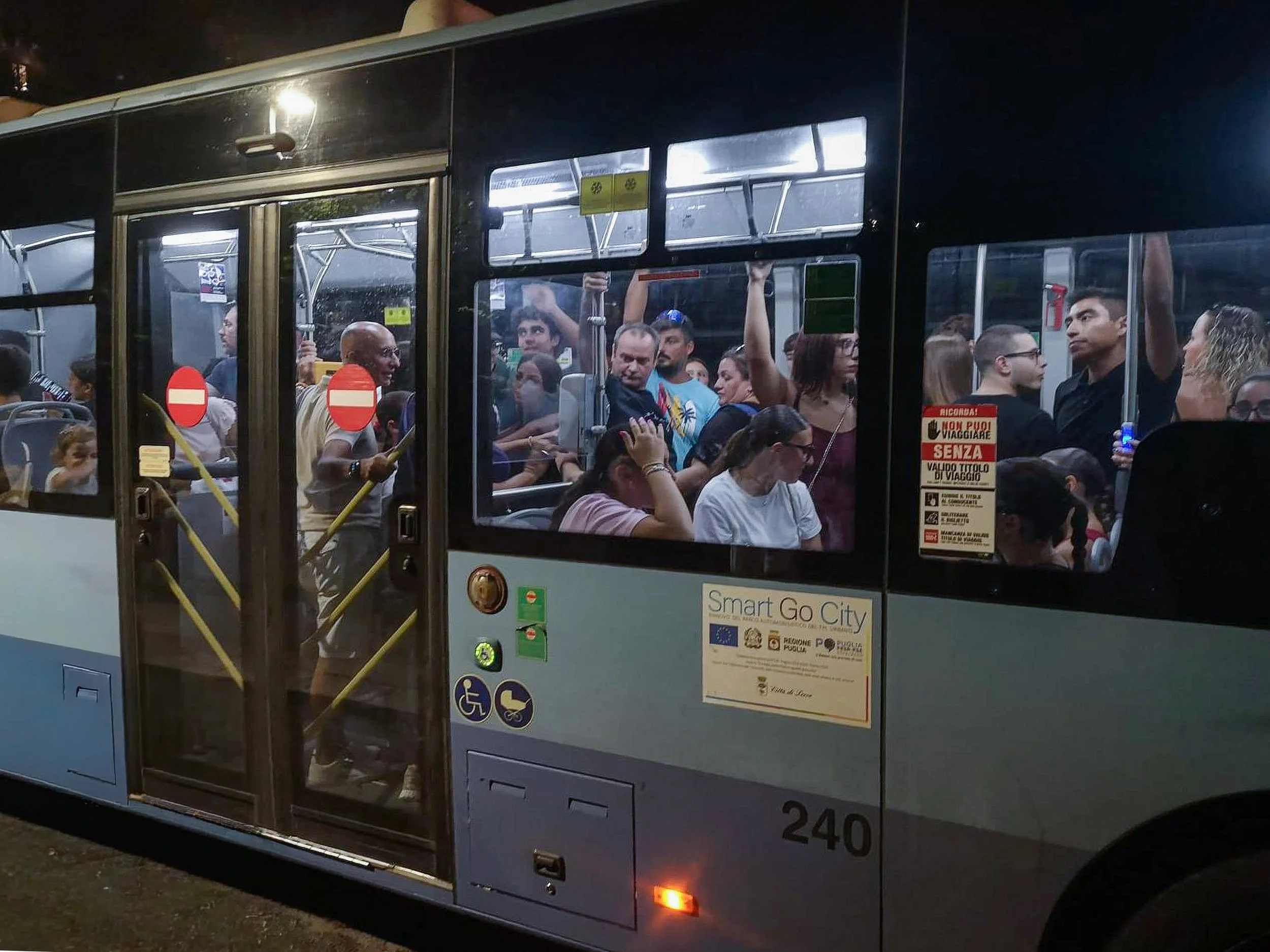 FESTA DI SANT’ORONZO, OLTRE 36 MILA PASSEGGERI SULLE NAVETTE GRATUITE SGM