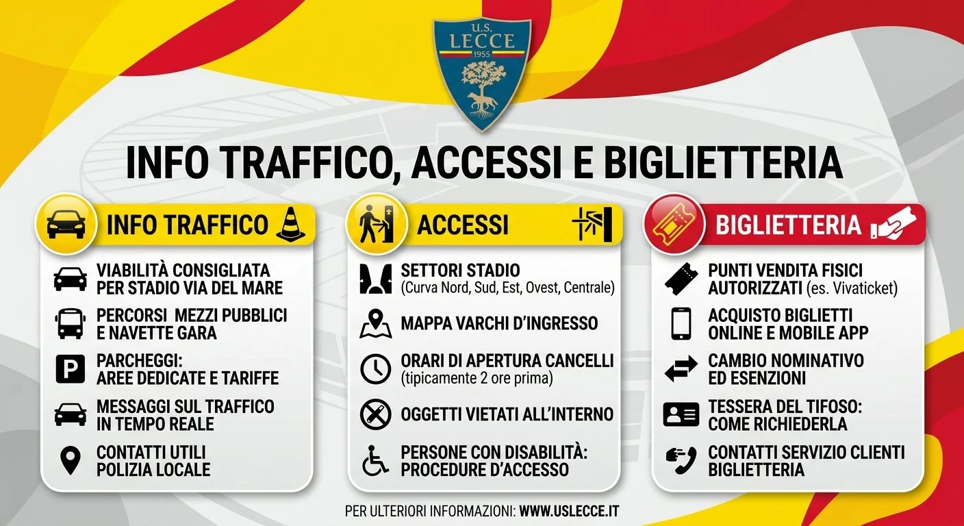 Lecce-Bologna, biglietti a ridotta visibilità in vendita dalle 14:00