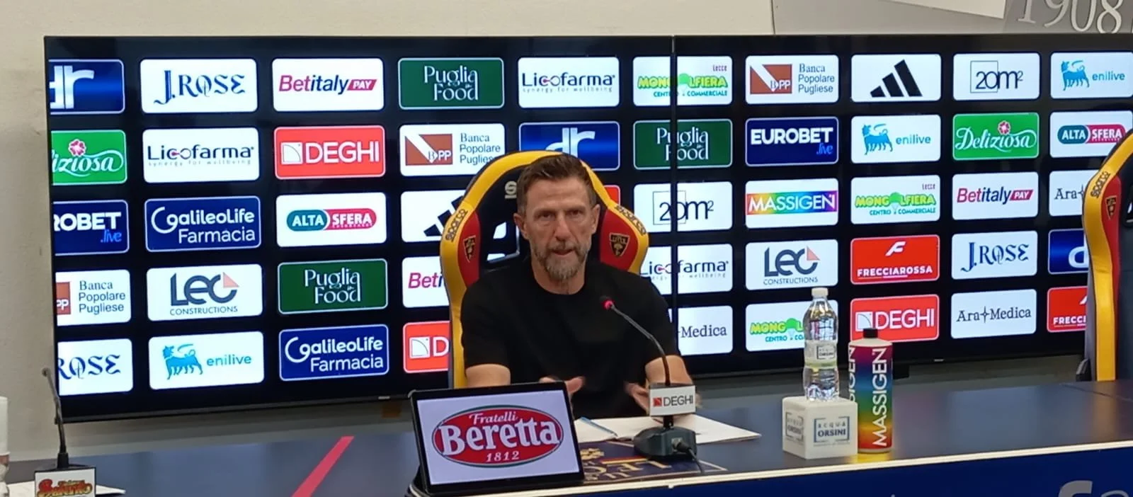 Lecce-Bologna, Di Francesco avverte i giallorossi: «Dobbiamo partire forte.