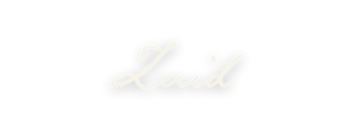 The word 'Luid' written in cursive script on a black background.