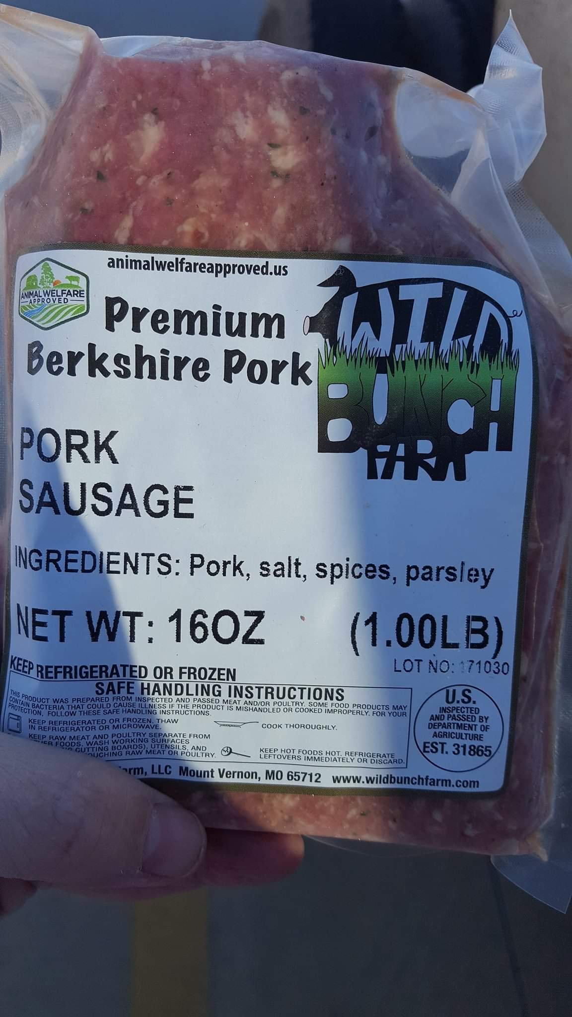WBF Breakfast Sausage