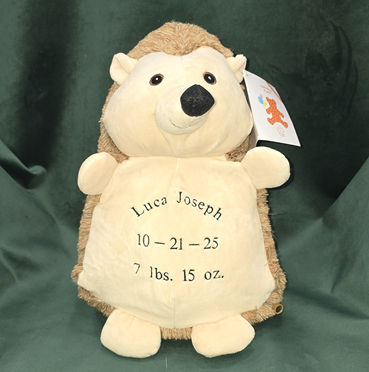 Birth Announcement Stuffed Animal