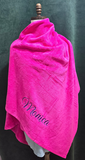 Personalized Beach Large Towel (70" x 33")