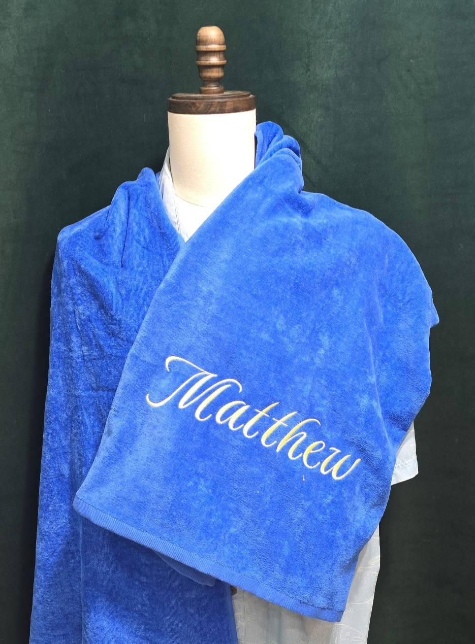 Personalized Beach Large Towel (70" x 33")