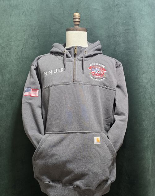 Customized Rain Defender hoodie for our local heroes