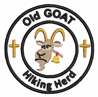 Custom-designed and digitized logo for the customer's one-of-a-kind hat
