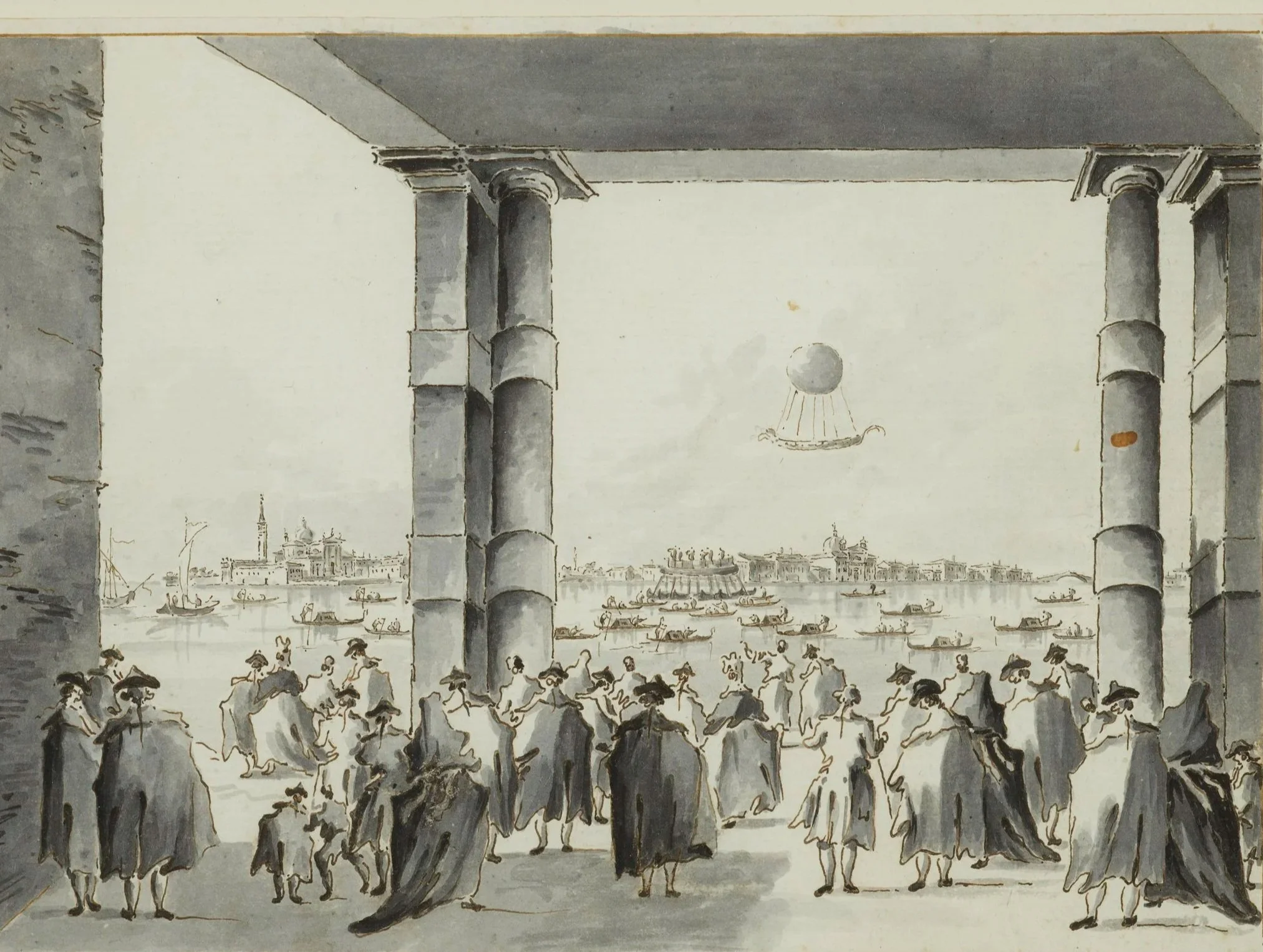 Venice in drawings and on canvas