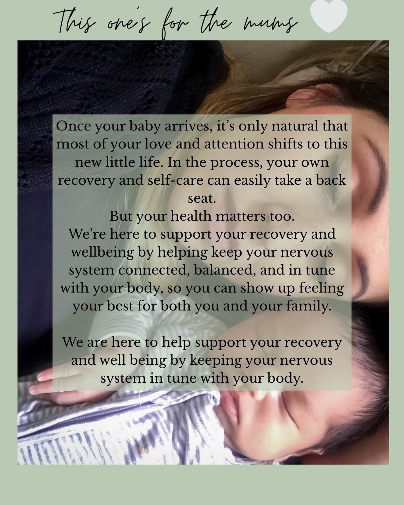 #mahoneyfamilychiropractic #aucklandchiropractor #localfamilychiropractor #postpartumchiropractic #chiropracticformums