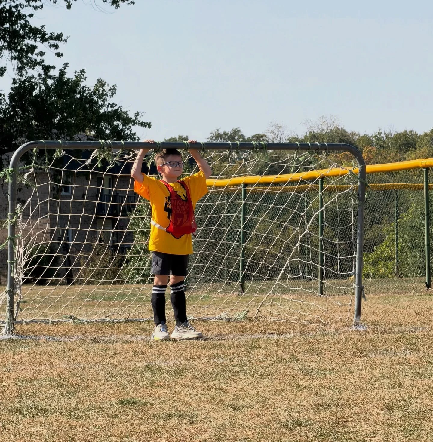 Back on the sideline! So fun to watch to cheer on yellow team today! 💛⚽️

#soccer #goalie #sport #uncleduties #medals