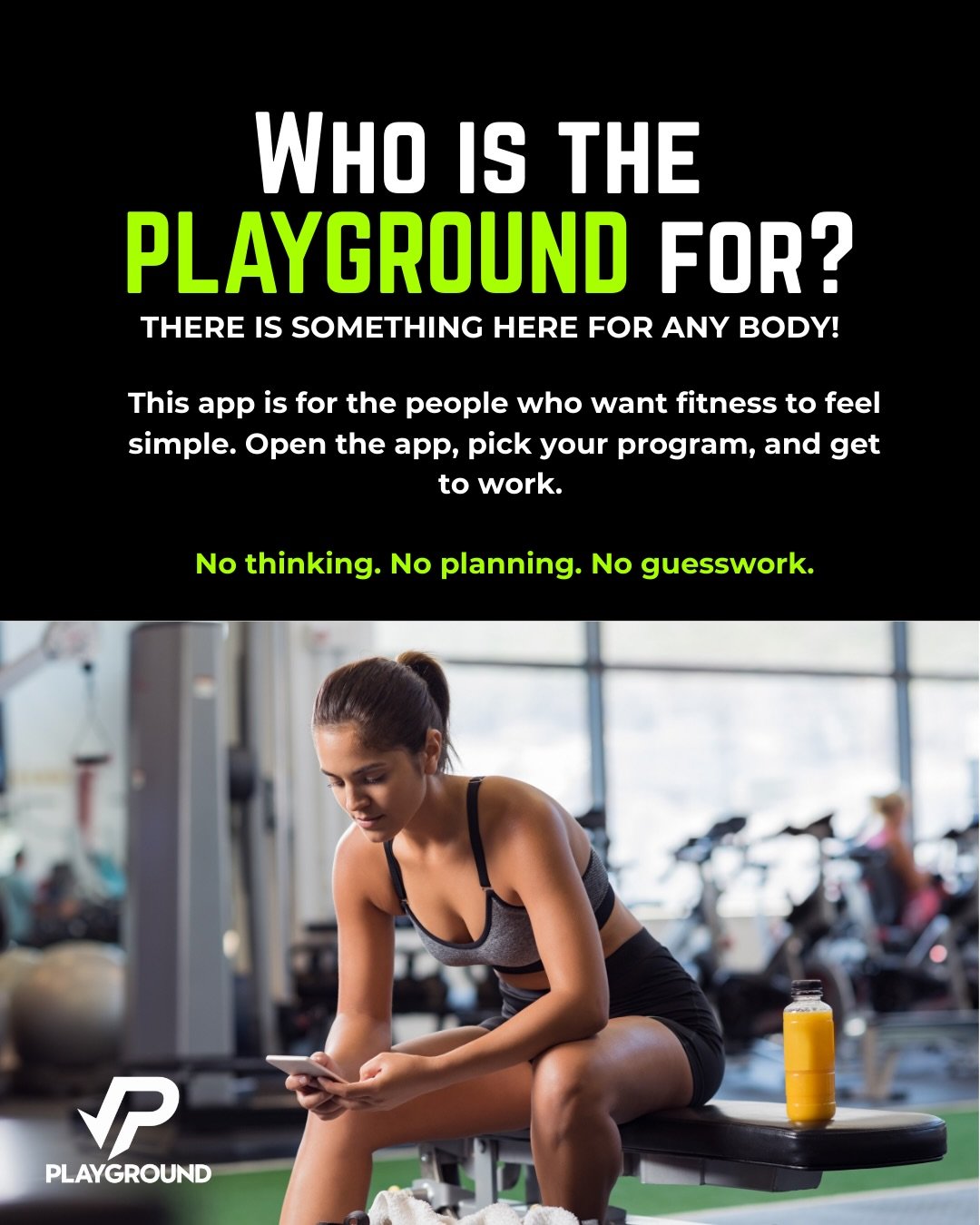 The PLAYGROUND has something for everyone! 

The best part, you only pay for what you need. 

Download today and lock in those #blackfriday sales!! 

Click the link:
https://playground-a90.mvt.so/

#playground #fitness #health #wellness #gym #mindset