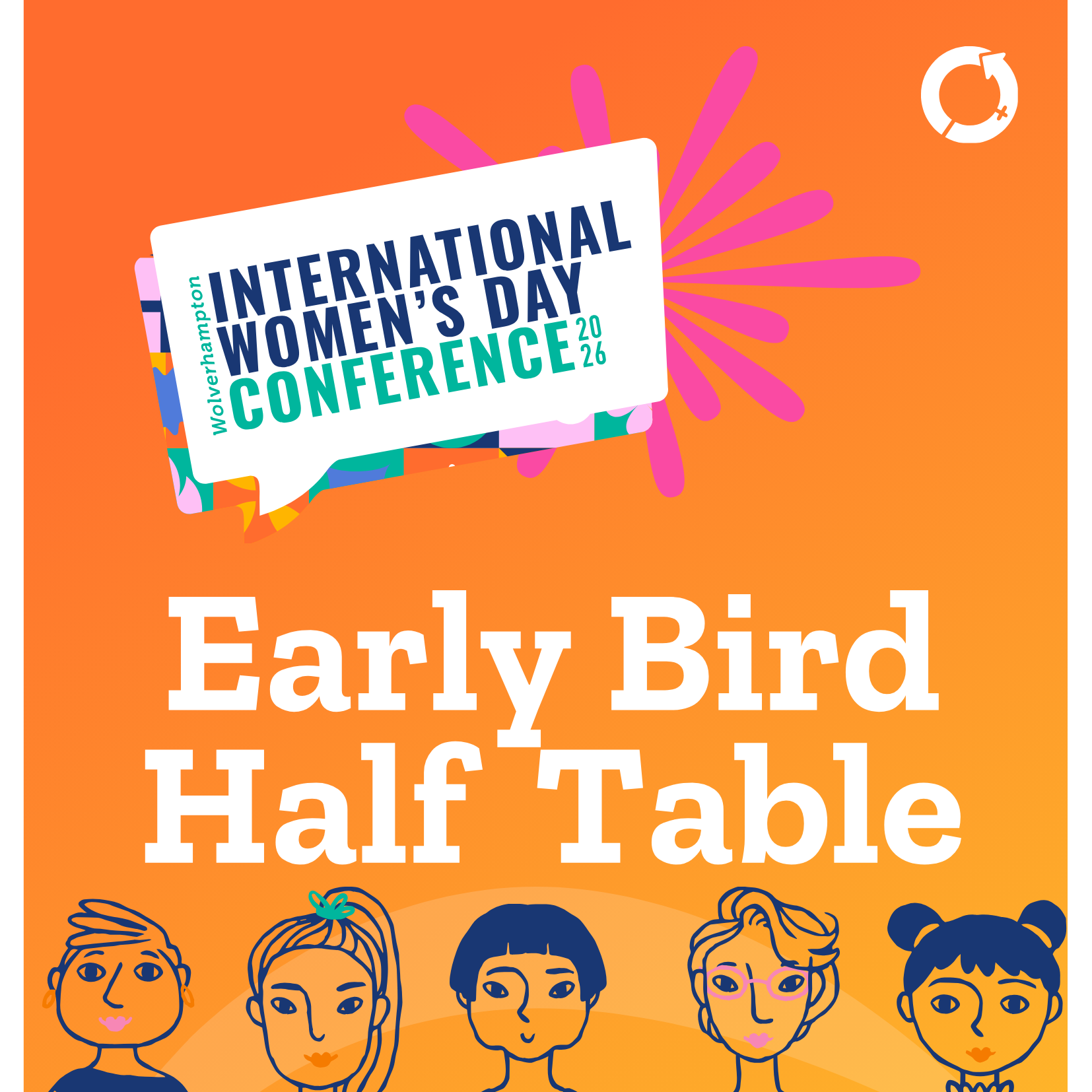 Early Bird Half Table (Until 31st October 2026)