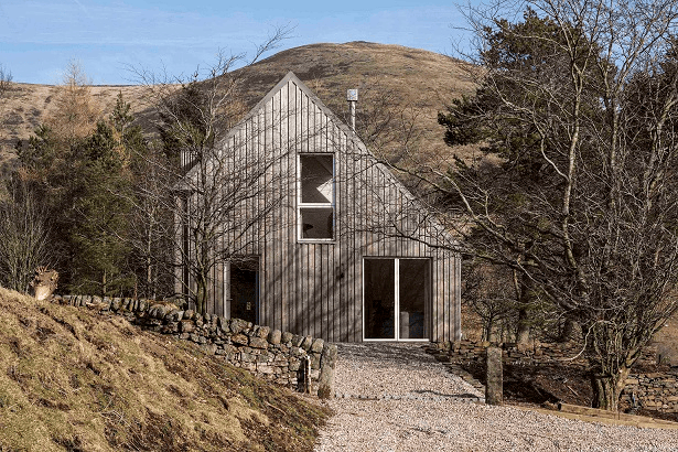 wooden clad extension