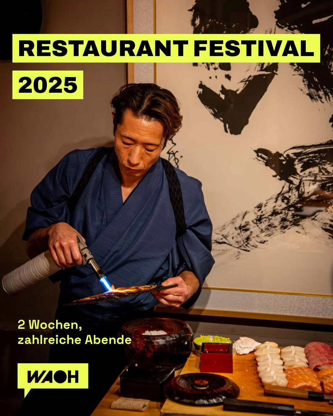 Restaurant Festival 2025 🍷
Ein Event, das zeigt, wie viel mehr Gastronomie sein kann: Begegnung, Erlebnis und echte Momente.

Seit 2016 d&uuml;rfen wir dieses Festival mitgestalten und immer wieder neu zum Leben erwecken &ndash; und genau daf&uuml;r